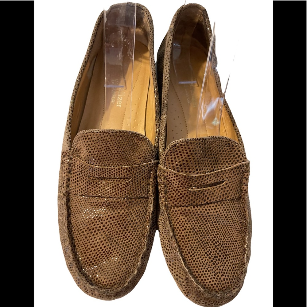 NATURALIZER LIGHT BROWN N5 COMFORT FLATS, SIZE 9N